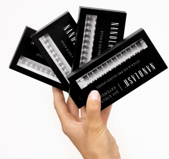 DIY prælimede øjenvipper nanolash